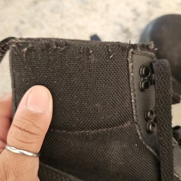 Dr. Martens Womens Combs Black Stylish Lace-Up Lightweight Utility Boots 8 - Picture 12 of 13